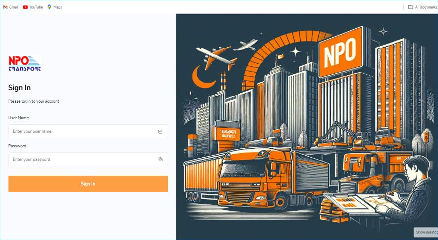 Driver Tracking Screen 1